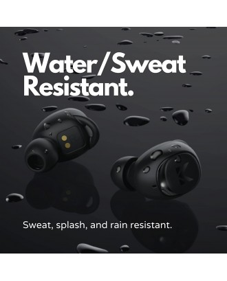 MULTITED RX Bluetooth Ear Buds - Water/Sweatproof, Designed for Workouts, Gym, Running, Hiking. 8 Hours Playtime, Premium Sound, and Deep Bass. Wireless in-Ear with Built-in Mic for iPhone, Android