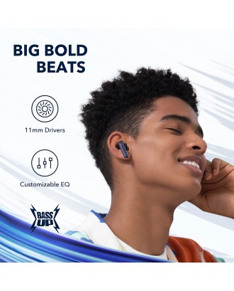 JLab Epic Air Sport ANC True Wireless Bluetooth 5 Earbuds | Headphones for Working Out | IP66 Sweatproof | 15-Hour Battery Life, 55-Hour Charging Case | Music Controls | 3 EQ Sound Settings